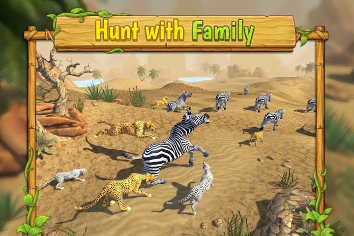 Cheetah Family Sim - Animal Simulator screenshot image 2_latestmodsapk.com