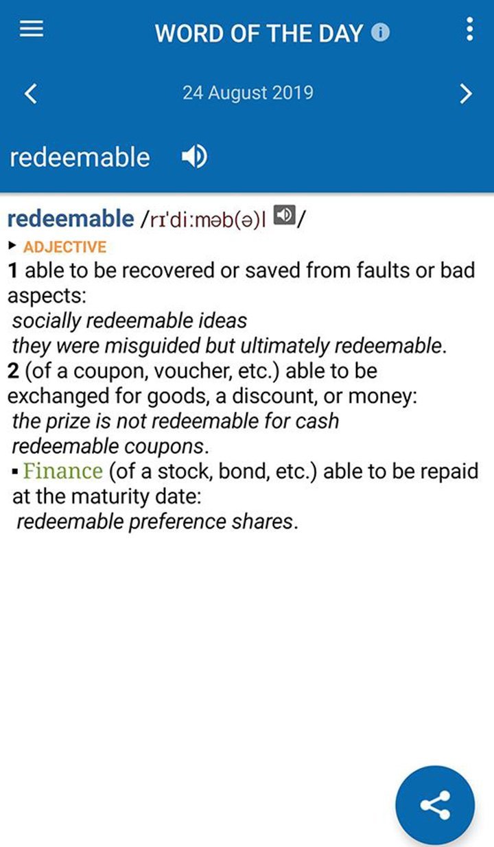 Oxford Dictionary of English & Thesaurus screenshot image 4_latestmodsapk.com
