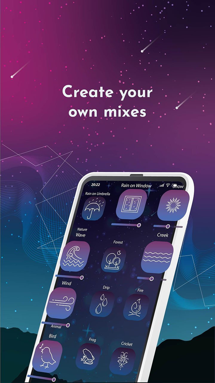 Sleep Sounds - relaxing sounds screenshot image 2_latestmodsapk.com