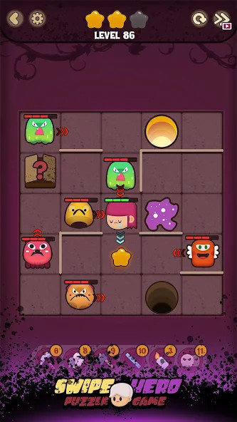 Swipe hero:puzzle game screenshot image 4_latestmodsapk.com