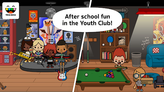 Toca Life School screenshot image 4_latestmodsapk.com