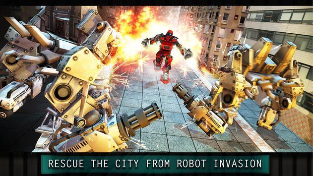 Future Flying Robot City Wars screenshot image 11_latestmodsapk.com