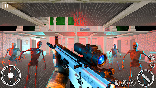 Fps Zombie Games Offline 3D screenshot image 1_latestmodsapk.com