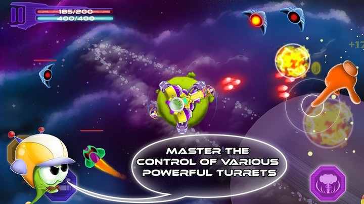 Space Defense - Shooting Game screenshot image 2_latestmodsapk.com