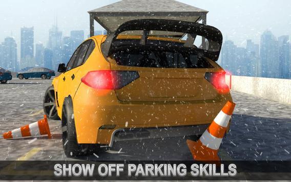 Multi-Level Snow Car Parking screenshot image 2_latestmodsapk.com