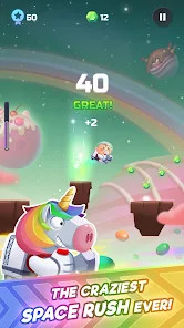 Cosmo Bounce - The craziest space rush ever! screenshot image 3_latestmodsapk.com