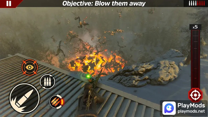 SNIPER ZOMBIE 2: Crime City screenshot image 8_latestmodsapk.com