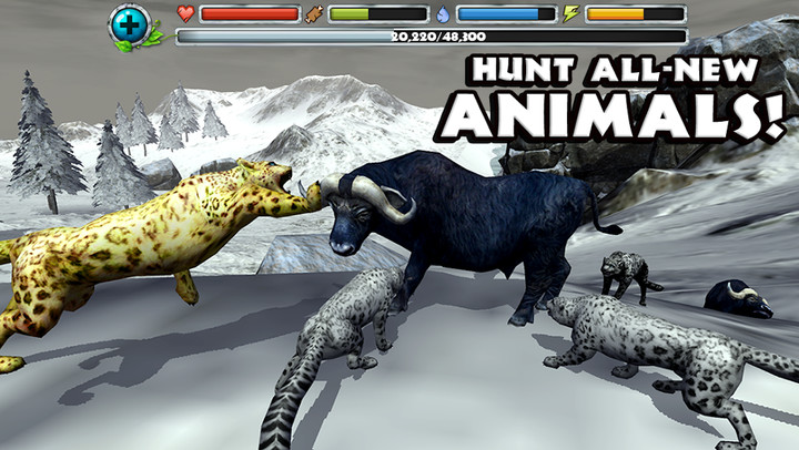 Snow Leopard Simulator screenshot image 4_latestmodsapk.com