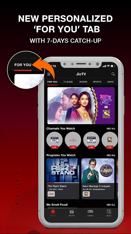 JioTV screenshot image 9_latestmodsapk.com
