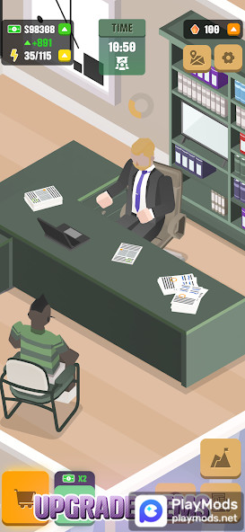 Idle Law Firm: Justice Empire(Unlimited Coins) screenshot image 1_latestmodsapk.com