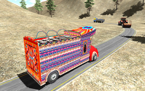 Indian Transporter Truck Driving Simulator 2021 screenshot image 1_latestmodsapk.com