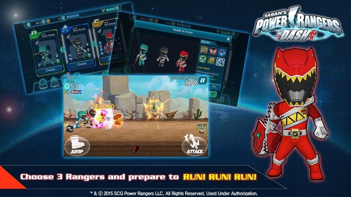 Power Rangers Dash screenshot image 11_latestmodsapk.com
