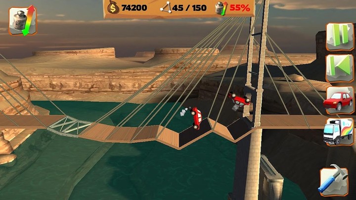 Bridge Constructor Playground screenshot image 9_latestmodsapk.com