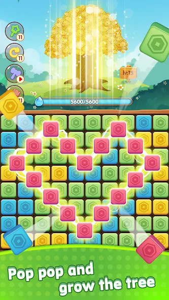 Pop Rich Tree screenshot image 1_latestmodsapk.com