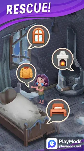 Rescue Mary: Manor Renovation screenshot image 3_latestmodsapk.com
