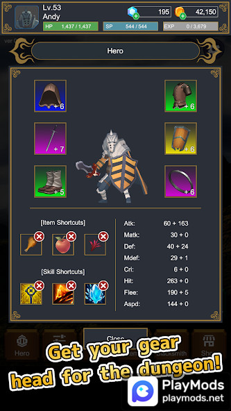 Dungeon Quest -seeker- screenshot image 2_latestmodsapk.com