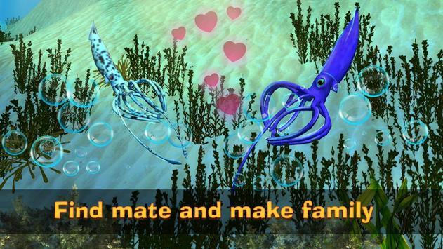 Squid Underwater Life Sim 3D screenshot image 3_latestmodsapk.com