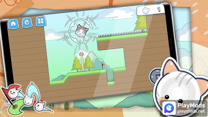 Crazy Golf Cat screenshot image 5_latestmodsapk.com