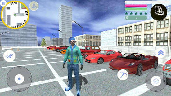 Superhero Santa Claus Crime City rope hero screenshot image 1_latestmodsapk.com