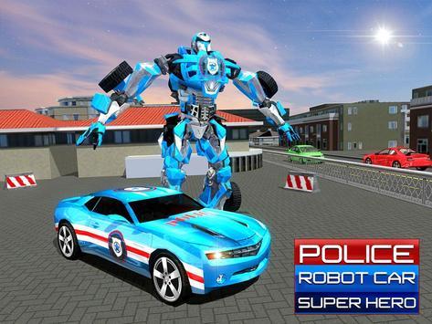 Police Car Robot Superhero screenshot image 3_latestmodsapk.com