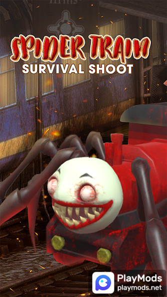 Spider Train: Survival Shoot screenshot image 1_latestmodsapk.com