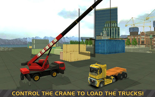 Truck & Crane SIM: Cargo Ship screenshot image 1_latestmodsapk.com