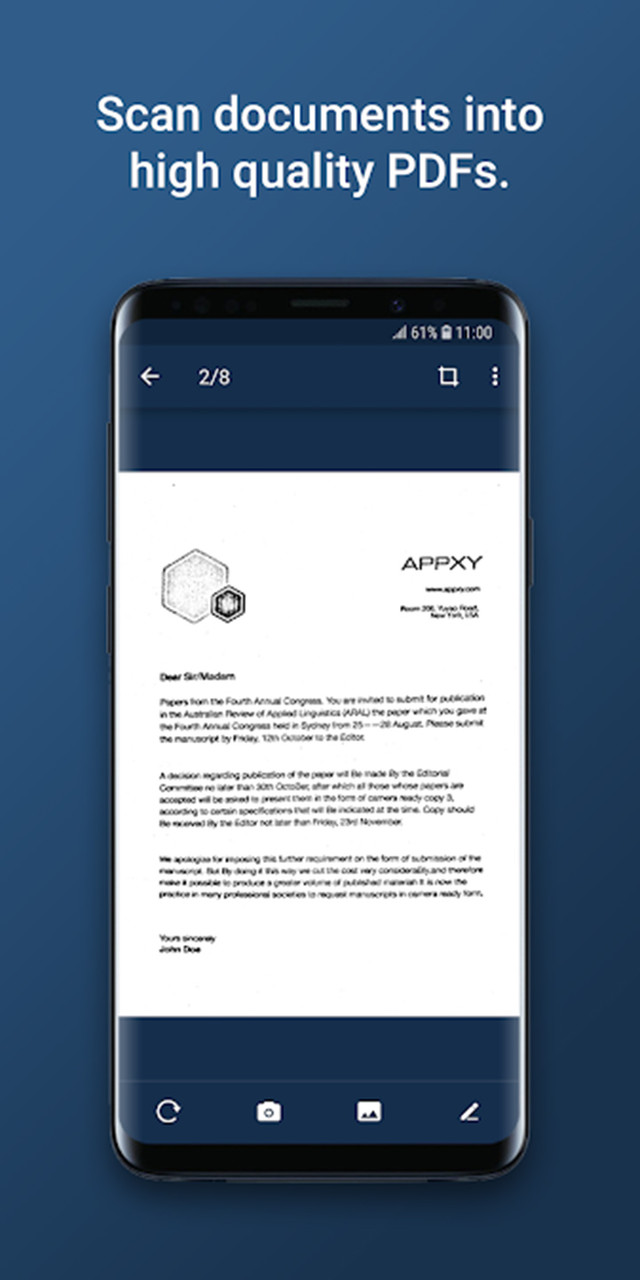 Tiny Scanner - PDF Scanner App screenshot image 2_latestmodsapk.com