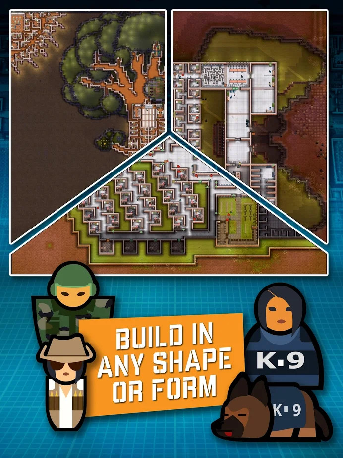 Prison architect(MOD) screenshot image 3_latestmodsapk.com