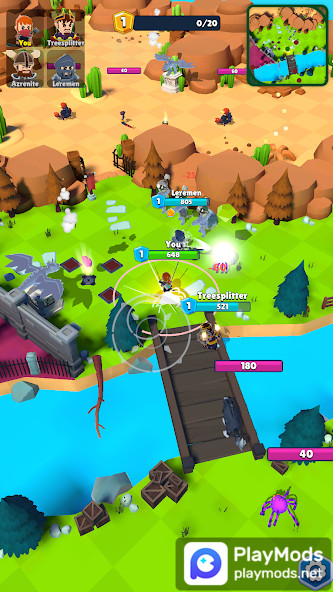 Heroes of Dima - Battle Royale screenshot image 1_latestmodsapk.com