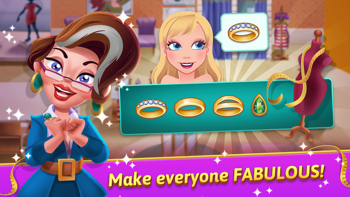 Fashion Salon Dash: Shop Game screenshot image 2_latestmodsapk.com