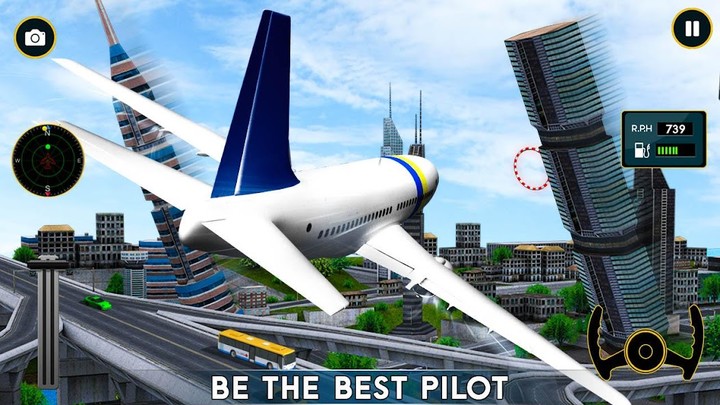 Flight Pilot Simulator Games screenshot image 3_latestmodsapk.com
