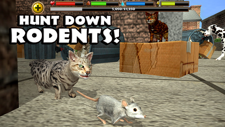 Stray Cat Simulator screenshot image 3_latestmodsapk.com