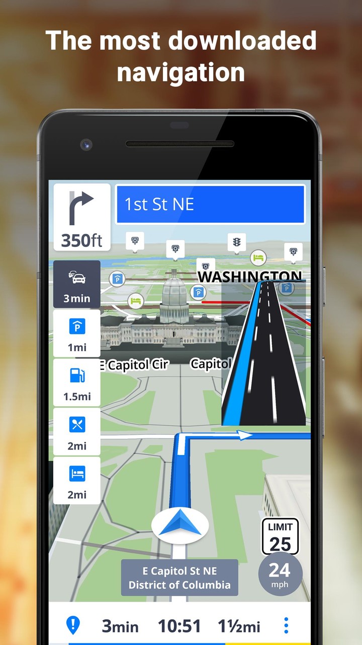 Sygic GPS Navigation & Maps screenshot image 1_latestmodsapk.com