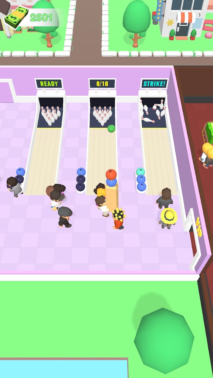 闲置保龄球俱乐部 screenshot image 1_latestmodsapk.com