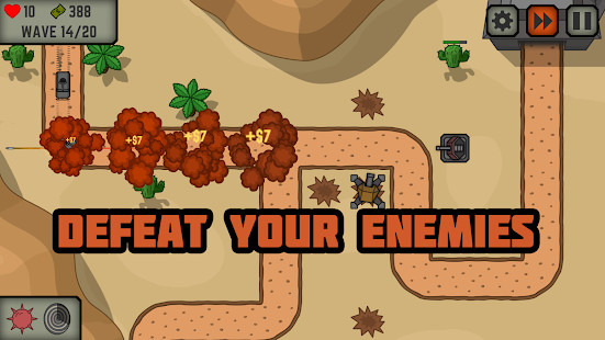 Tactical War: Tower Defense Game screenshot image 5_latestmodsapk.com