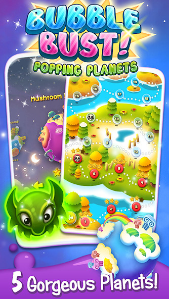 Bubble Bust! - Popping Planets screenshot image 4_latestmodsapk.com
