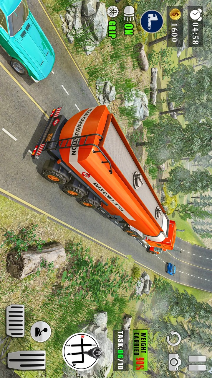 Euro Transport Truck Simulator screenshot image 2_latestmodsapk.com