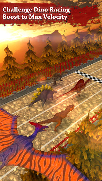 Dino Racing : Spinosaurus Run screenshot image 2_latestmodsapk.com