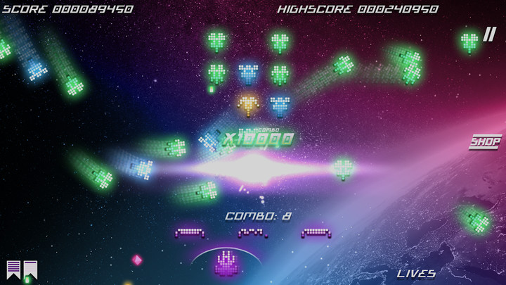 Kosmik Revenge - Retro Arcade Shoot 'Em Up screenshot image 1_latestmodsapk.com