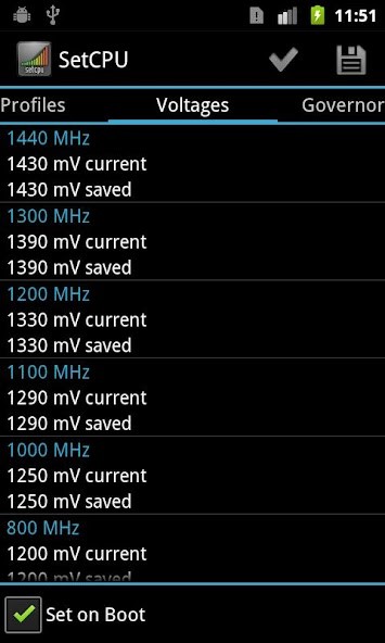 SetCPU for Root Users screenshot image 1_latestmodsapk.com