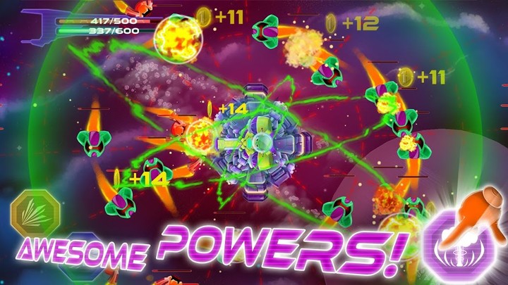 Space Defense - Shooting Game screenshot image 4_latestmodsapk.com