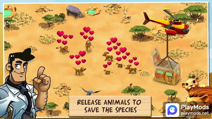 Wonder Zoo: Animal rescue game screenshot image 2_latestmodsapk.com
