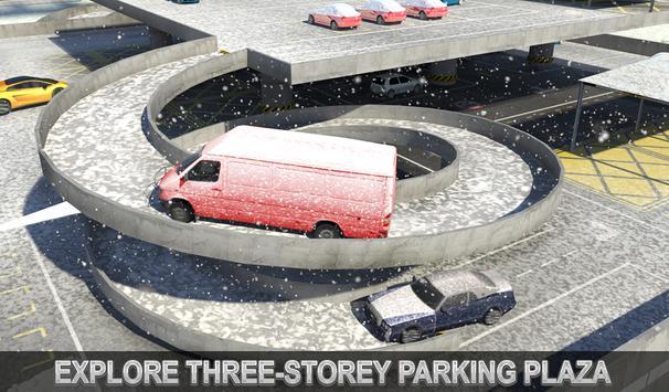 Multi-Level Snow Car Parking screenshot image 6_latestmodsapk.com