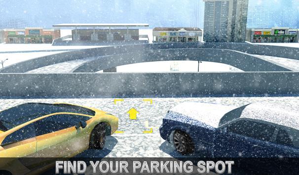 Multi-Level Snow Car Parking screenshot image 10_latestmodsapk.com