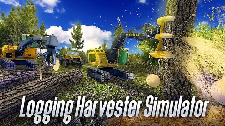 Logging Harvester Truck screenshot image 5_latestmodsapk.com