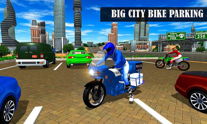 Bike Parking Motorcycle Racing screenshot image 2_latestmodsapk.com