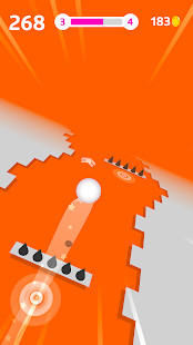 Rapid Roller - Minimalistic color road screenshot image 1_latestmodsapk.com