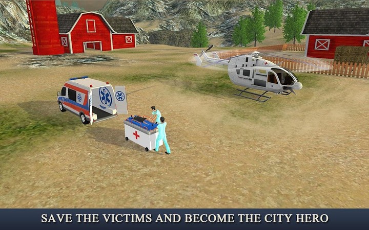 Ambulance & Helicopter Heroes screenshot image 1_latestmodsapk.com