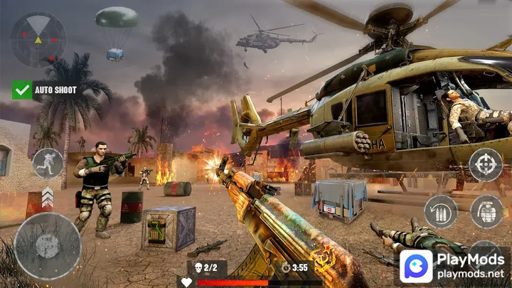 World War : Gun Games screenshot image 5_latestmodsapk.com