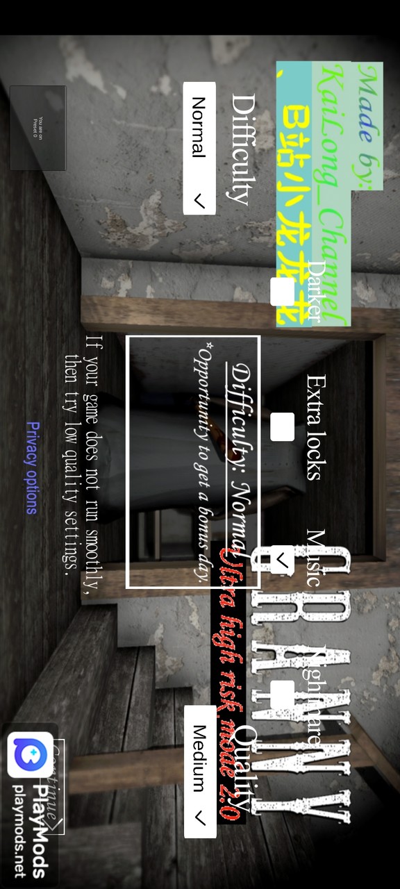 Granny super high risk screenshot image 1_latestmodsapk.com